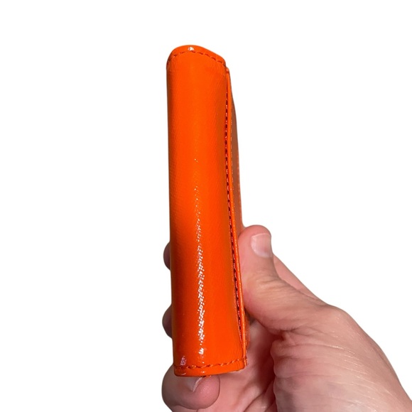 Tory Burch Orange Card Holder - Picture 5 of 11